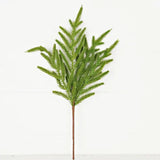 18" Soft Touch Evergreen Norfolk Pine Pick