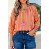 3/4 Bohemian Style Shirt