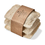 Loofah Kitchen Scrubber Set of 3