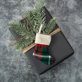 4" Tartan Stocking