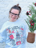 Christmas Things Graphic Sweatshirt