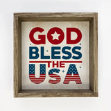 God Bless The USA Sign