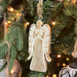 Enamel Angel Ornament
