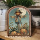 Arch Top Scarecrow Art