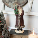 10" Vintage Red Belsnickle Santa