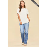 Plus Relaxed Knit Top