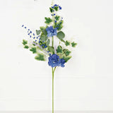 24" Blue Hydrangea Garden Spray