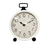 White Iron Clock