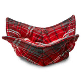 Hot Plaid Bowl Cozy