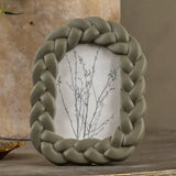 Taupe Braided Photo Frame