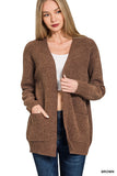 Open Front Sweater Cardigan