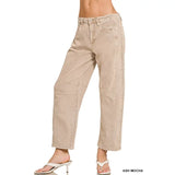 High Rise Barrel Jeans