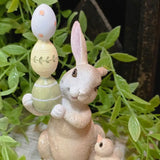 Bunny Holding Eggs