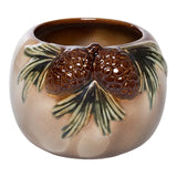 Christmas Pinecone Container