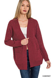Open Front Sweater Cardigan