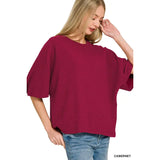 Double Knit Sleeve Top
