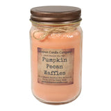 16oz Mason Jar Fall Candles