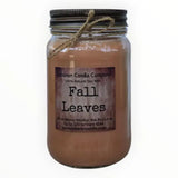 16oz Mason Jar Fall Candles