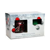 Hand Painted Led Ornament & Scented Candle Gift Box