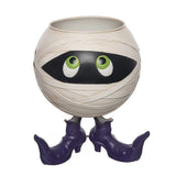 Halloween Mummy Candy Holder w/ Feet