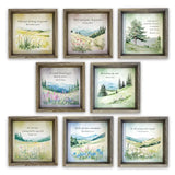 Christian Landscape Wood Frame