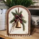 Arch Top Christmas Bell