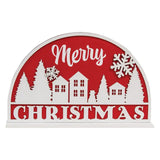 Merry Christmas Village Sign