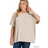 Corded Short Sleeve Top