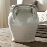 9" Terracotta Crackle Pot