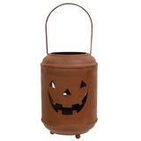 Rusty Metal Jack O Lantern