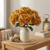 Faux Dried Hydrangea Pick