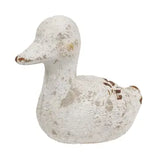 Distressed Carved Duck