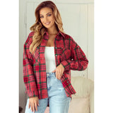 Christmas Plaid Shacket