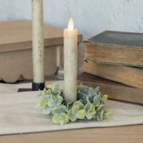 4" Eucalyptus Candle Ring