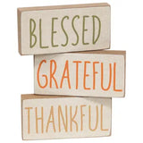 Fall Words Mini Block