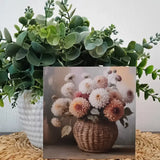 5x5 Basket of Flowers Block