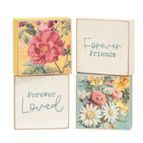 Friends Vintage Floral Block