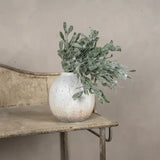 12" Frosted Mistletoe Bush
