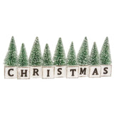 WINTER SPARKLE FOREST CHRISTMAS BLOCK