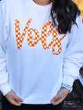 VOLS Checkerboard Sweatshirt