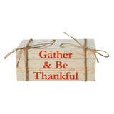 Gather & Be Thankful Book Stack