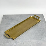 Gold Large Rect Tray