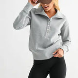 Harbor Waffle Button Pullover
