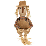 Burlap & Orange Scarecrow