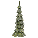 10" Resin Glittered Christmas Tree