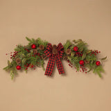 36" Holly Berry & Pine Swag