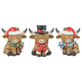 Holiday Highland Cow