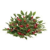 Holly Berry Half Sphere
