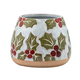 Holly Leaves Planter