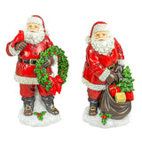 Jolly Christmas Santa Wreath